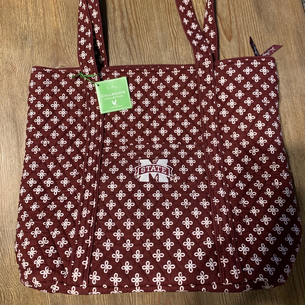 Vera Bradley collegiate tote signature cotton MSU